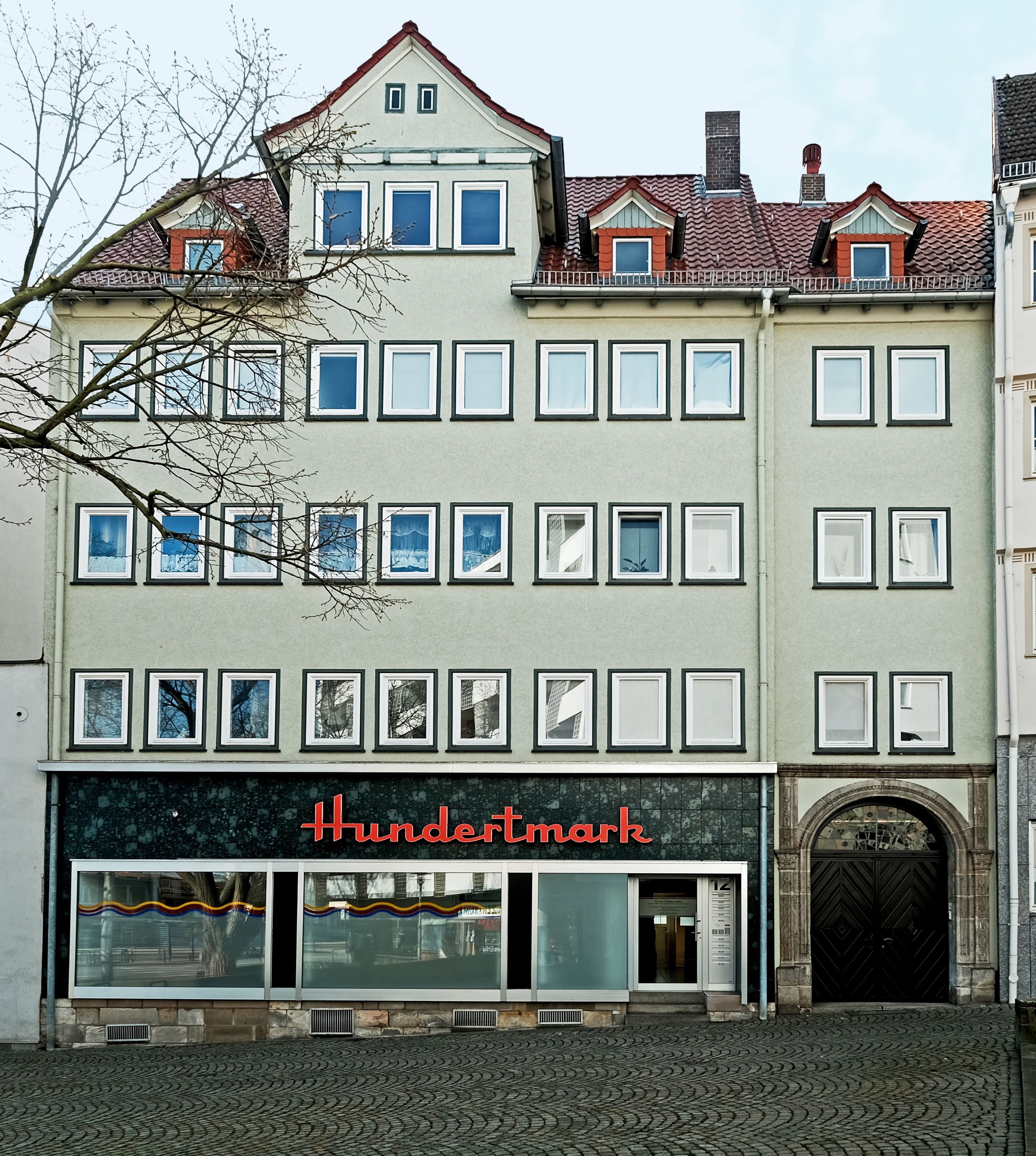 18-Haus Hundertmark- Fachwerkhaus in der Altstadt, welches den 2. Weltkrieg ueberdauert hat.